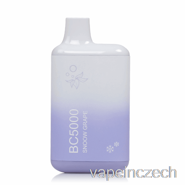Bc5000 Jednorázový Snoow Grape Vape Bez Nikotinu